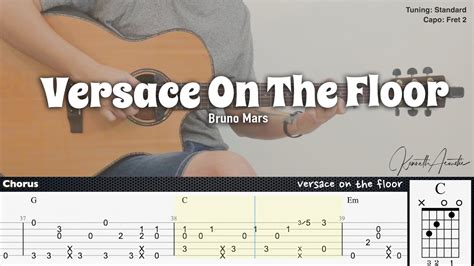 versace on the floor chords and lyrics